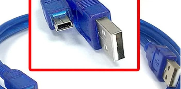 KABEL USB MINI-A CHARGER PS3 STD BLUE